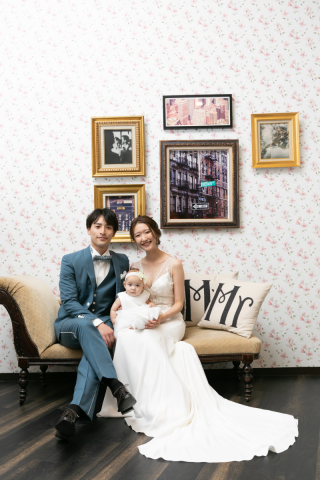 記念のファミリーフォト