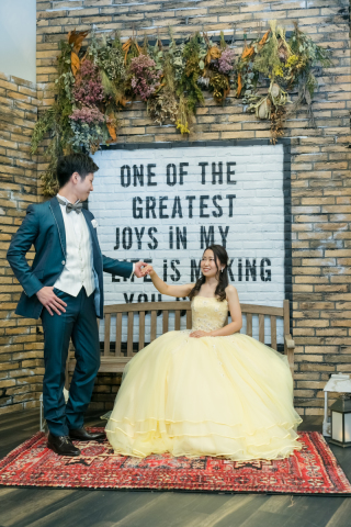 理想的なスタジオにて