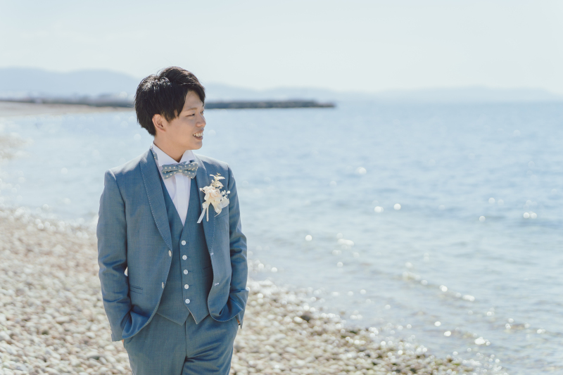 デニム素材のタキシードでこなれ感を！