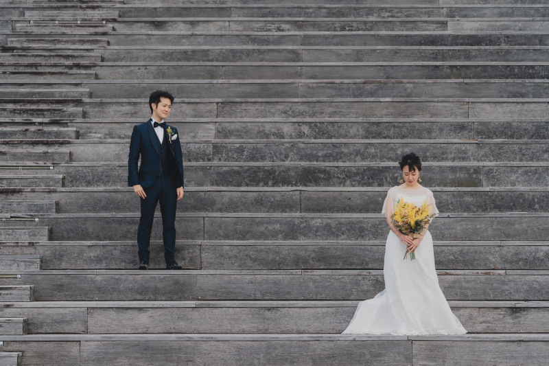 アーティスティックな大階段