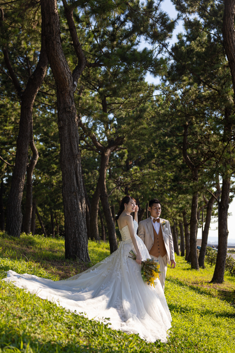 ビーチまでの道のり