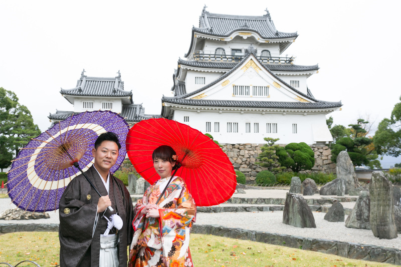 思い出の岸和田城