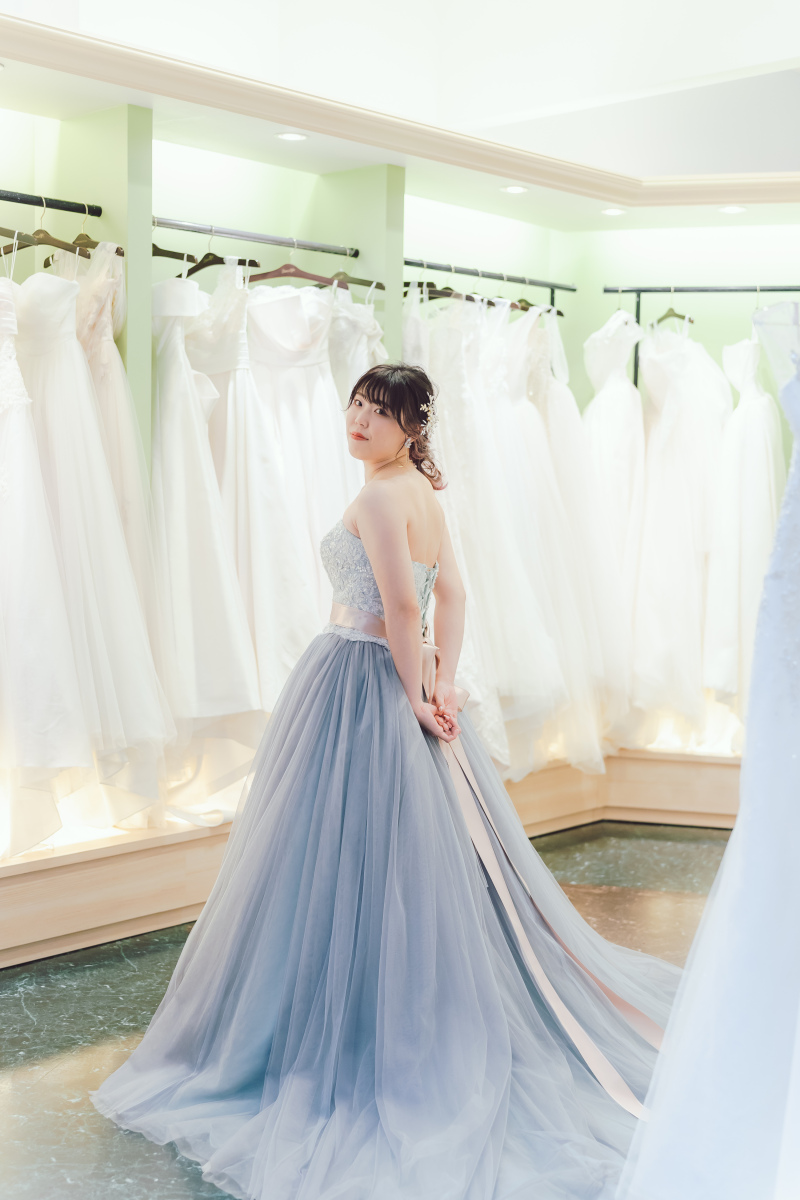 2着目カラードレス