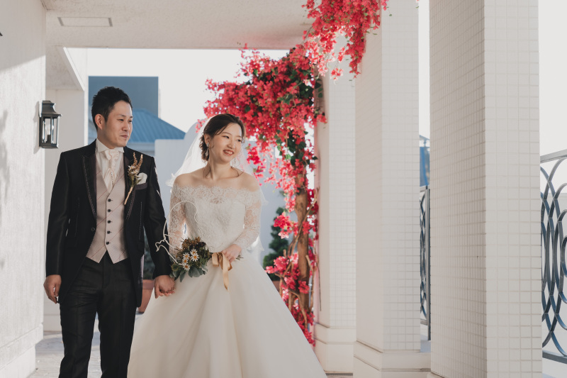 ビビッドなカラーが印象的なブーゲンビリアロード