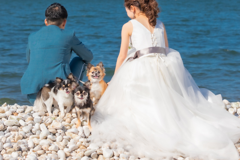 仲睦まじいショット