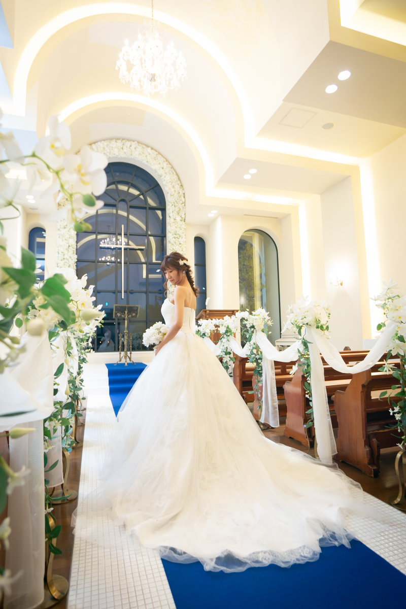 海が見えるチャペルにて