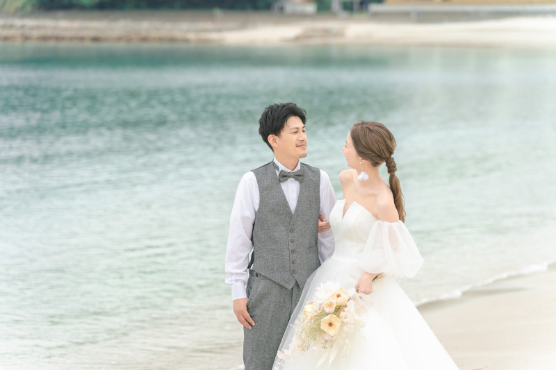 透き通るような海