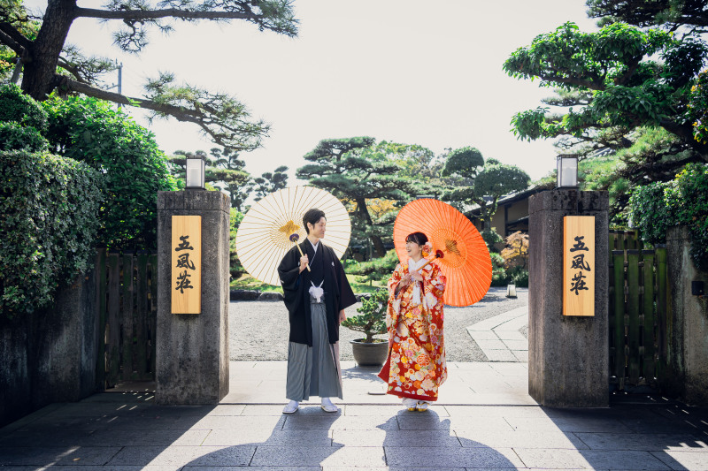 和装もロケーションで