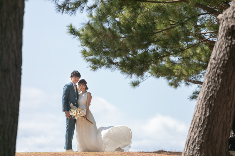青い空と白い雲