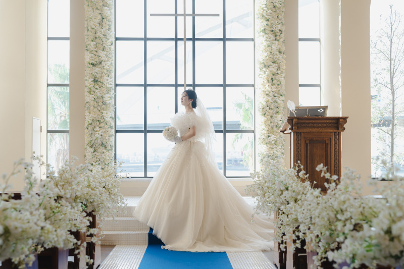 オリジナルのウェディングドレス