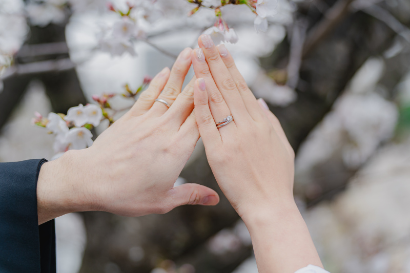 はずせない指輪ショット