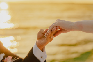 サンセット撮影+スタジオ☆ドレス2着