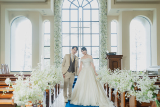 洋装2点　チャペル＆スタジオフォト