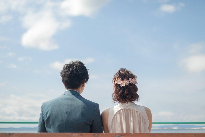 海辺もちらっと