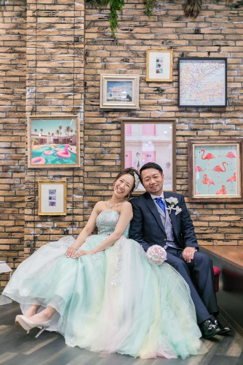 可愛いドレスで