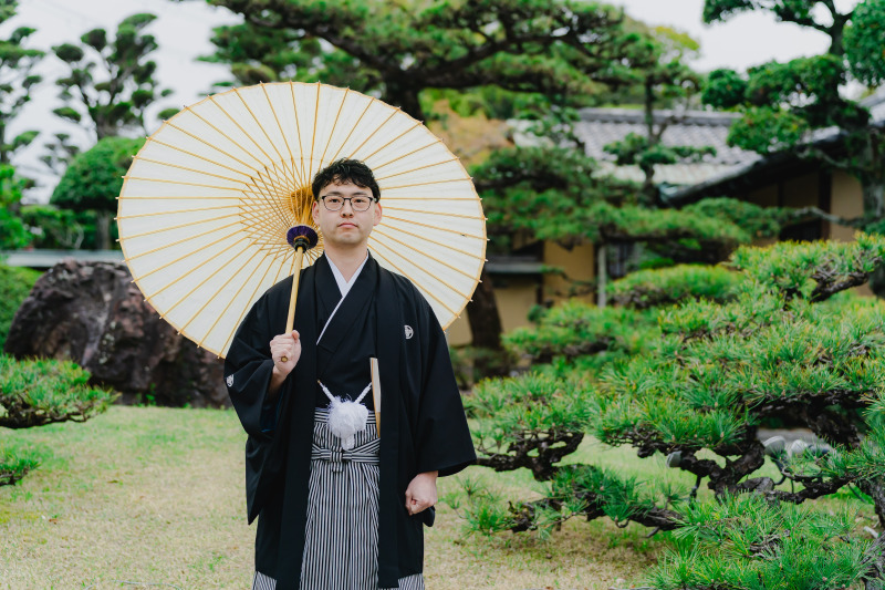 ご新郎様のソロショットも！