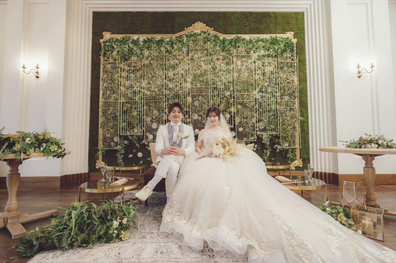 パーティー会場でも