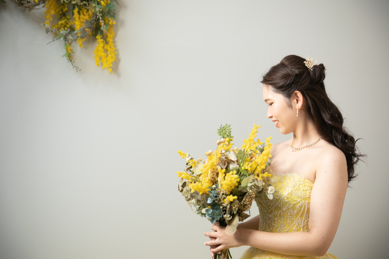 ミモザのブーケ