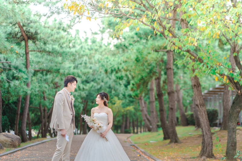 公園でお散歩フォト