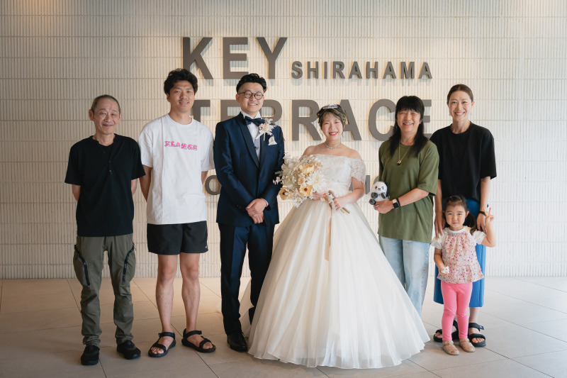 ご家族ショット