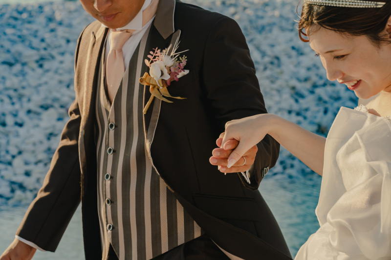 スタジオ撮影から移動して…