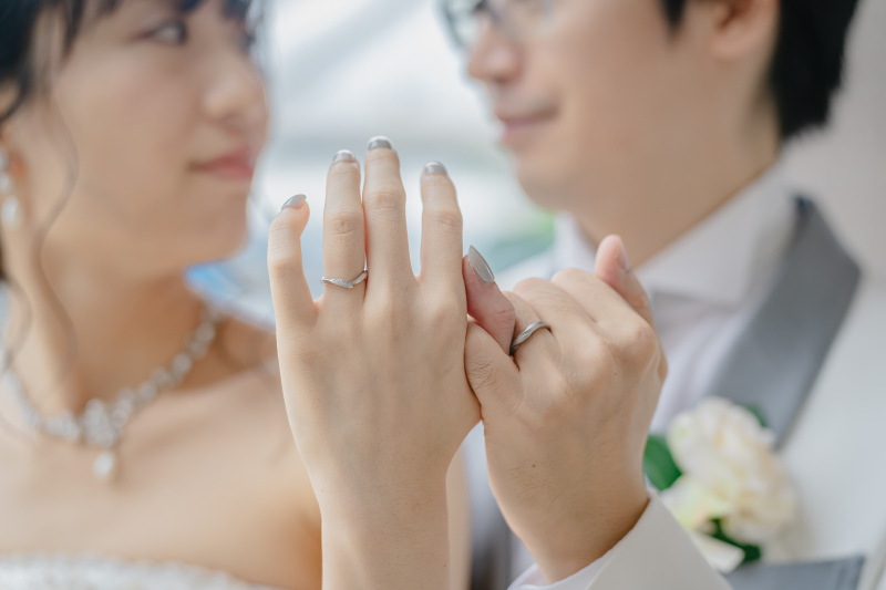 大切な指輪と共に