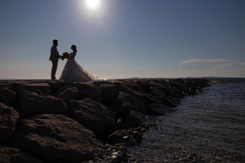 ロマンチック感溢れるビーチフォト