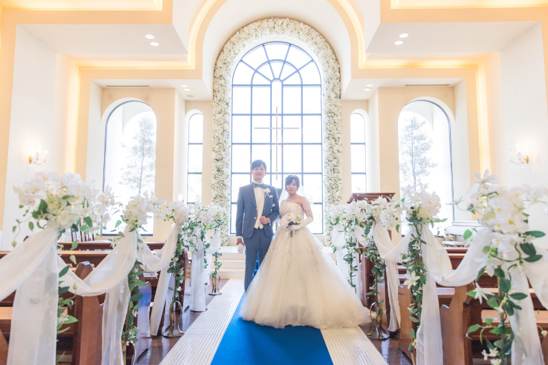 憧れのチャペルで・・・