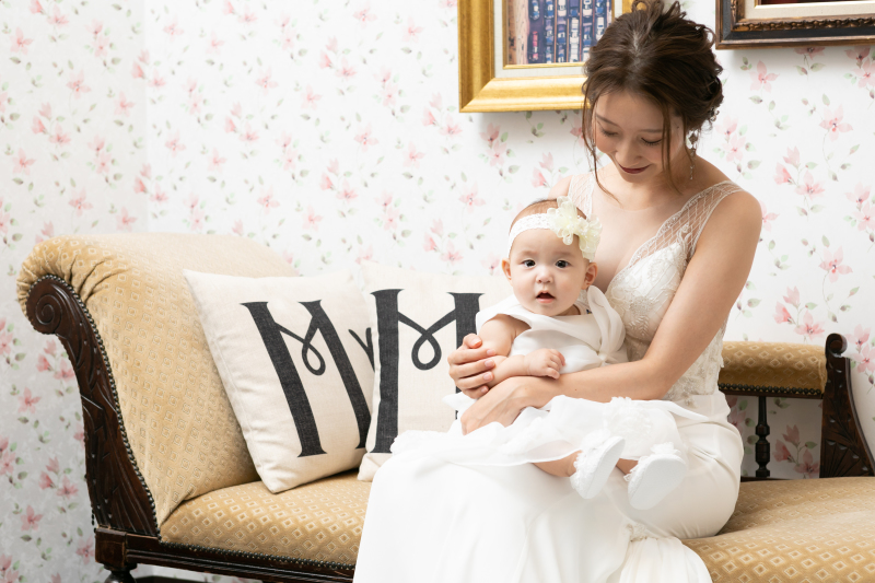 愛しい我が子と一緒に♥