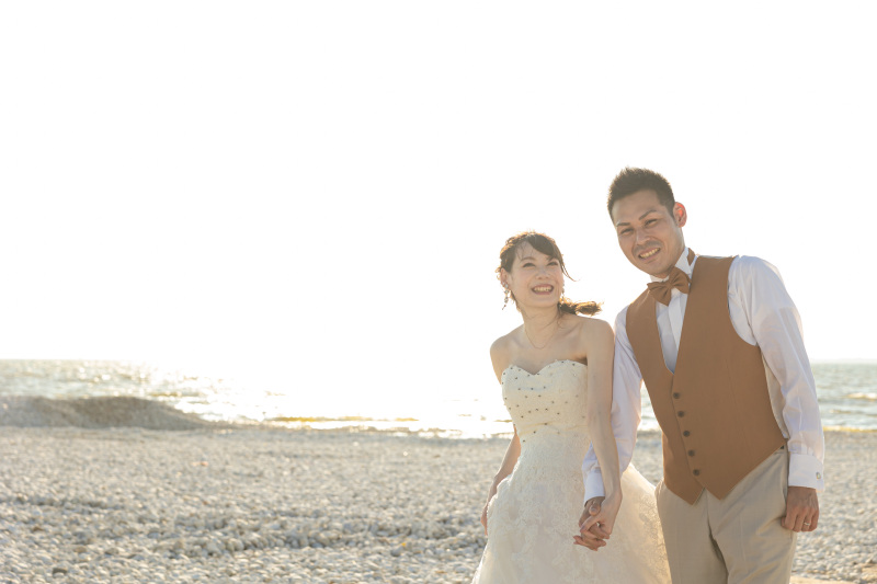 手つなぎショット