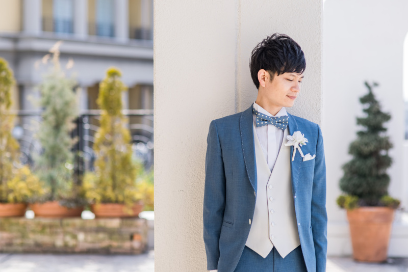 新郎様のソロショット