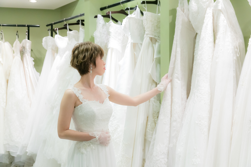 ドレス選び・・・