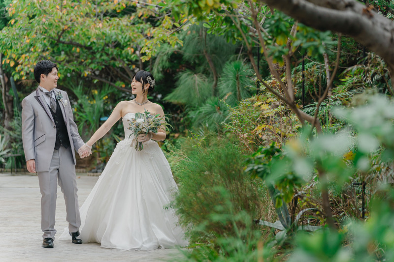 緑に囲まれてナチュラルショット