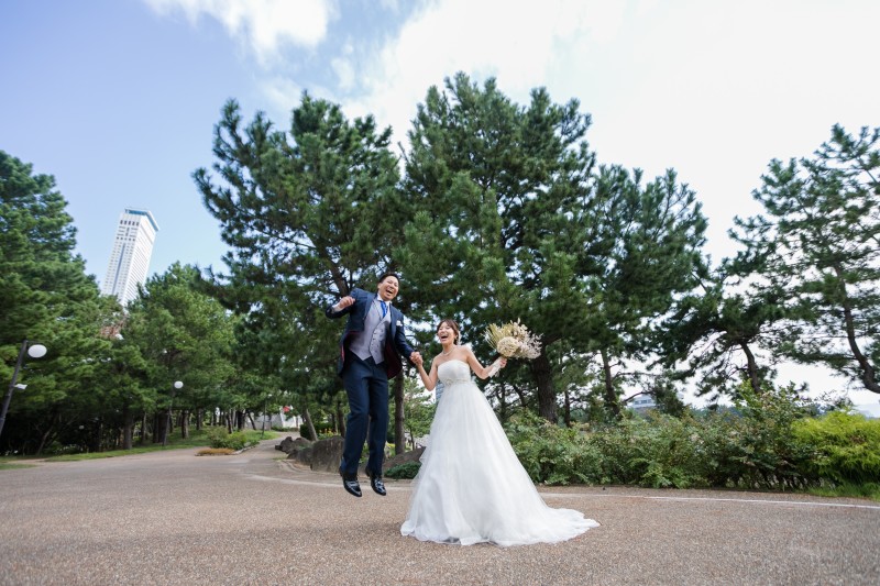 笑顔でジャンプ!