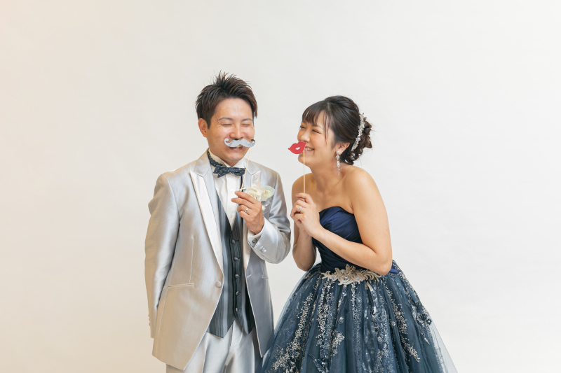 カラードレスで♡