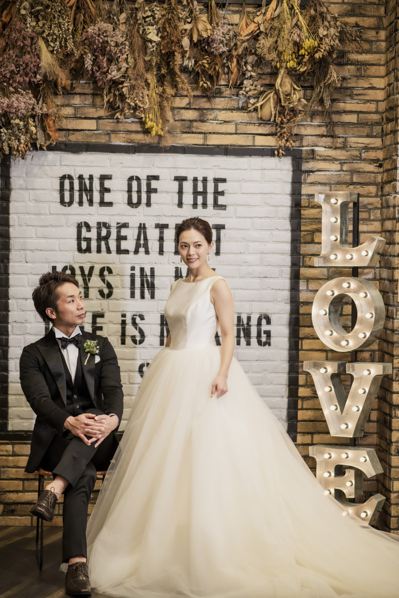 ボリュームあるドレスもOK!