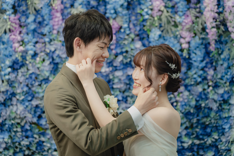 最後はぎゅっと