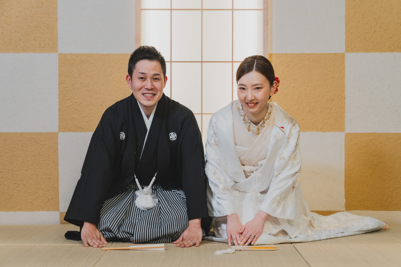 畳の香りに癒されて