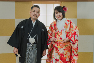 【和装２着プラン】広々としたスタジオで白無垢と色打掛で豪華ウェディングフォト