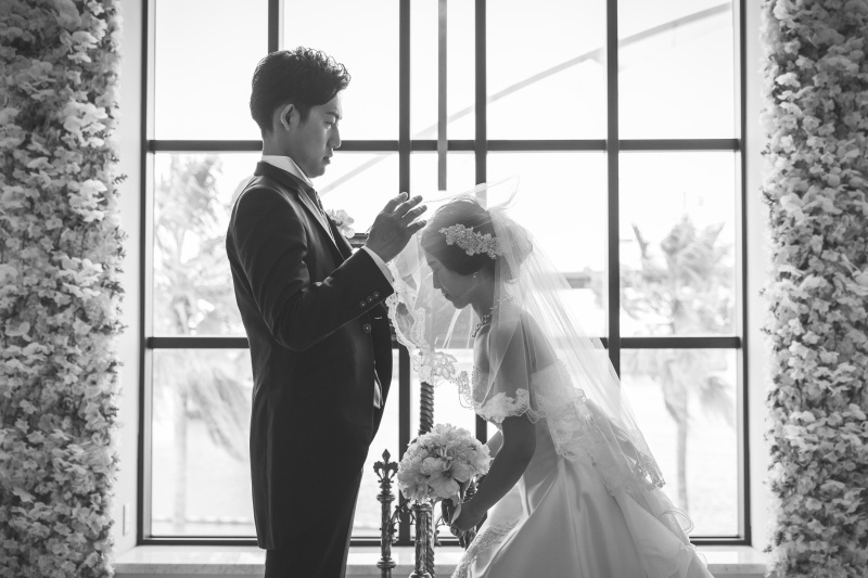 憧れのベールアップ