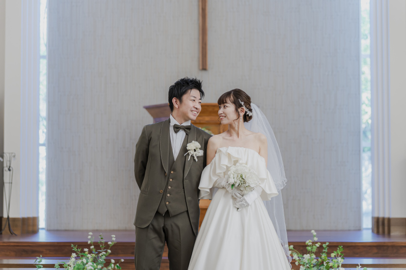 チャペルに移動して