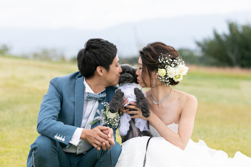 DRESS AND STYLESりんくう店_ペットと一緒に撮影できる