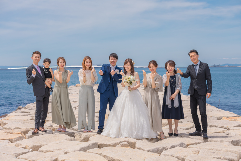 DRESS AND STYLESりんくう店_家族・友人を撮影に呼べる