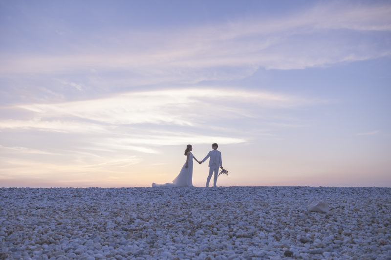 DRESS AND STYLESりんくう店_海で撮影できる