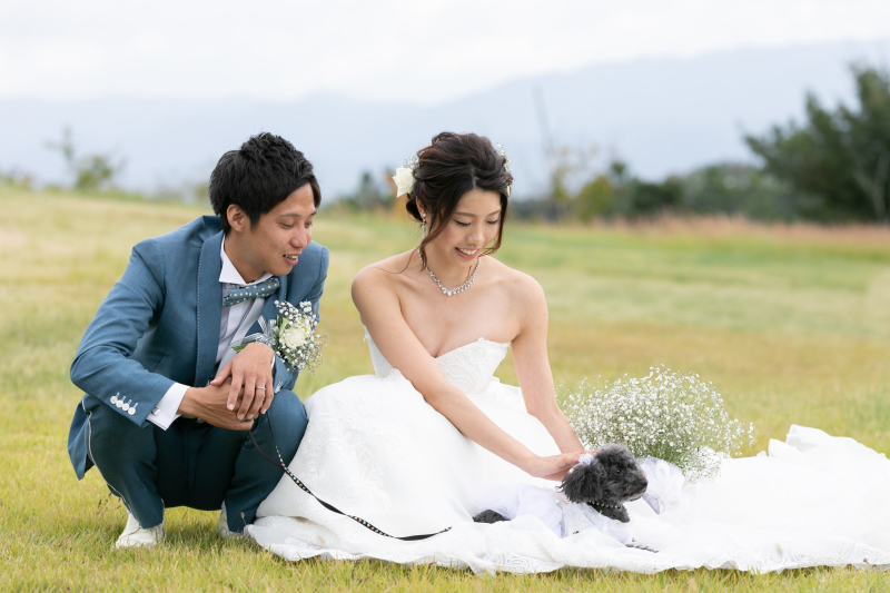 DRESS AND STYLESりんくう店_ペットと一緒に撮影できる