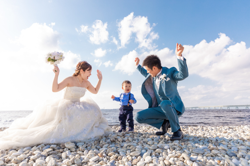 DRESS AND STYLESりんくう店_家族・友人を撮影に呼べる