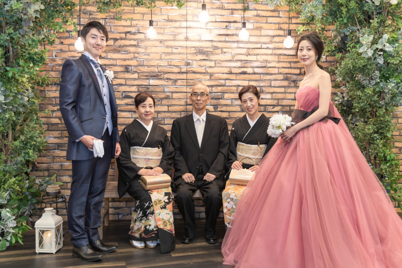 両親の衣装もレンタル可能！