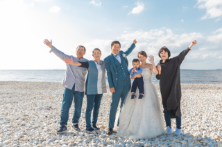 家族・ゲストとの撮影