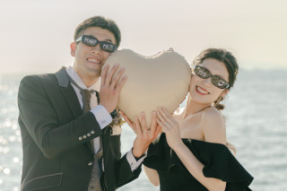 DRESS AND STYLESりんくう店_【感動景色】当店ナンバー1！ビーチフォトウェディング