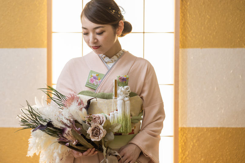 色掛下で愉しむワンランク上のカラーコーディネート♪